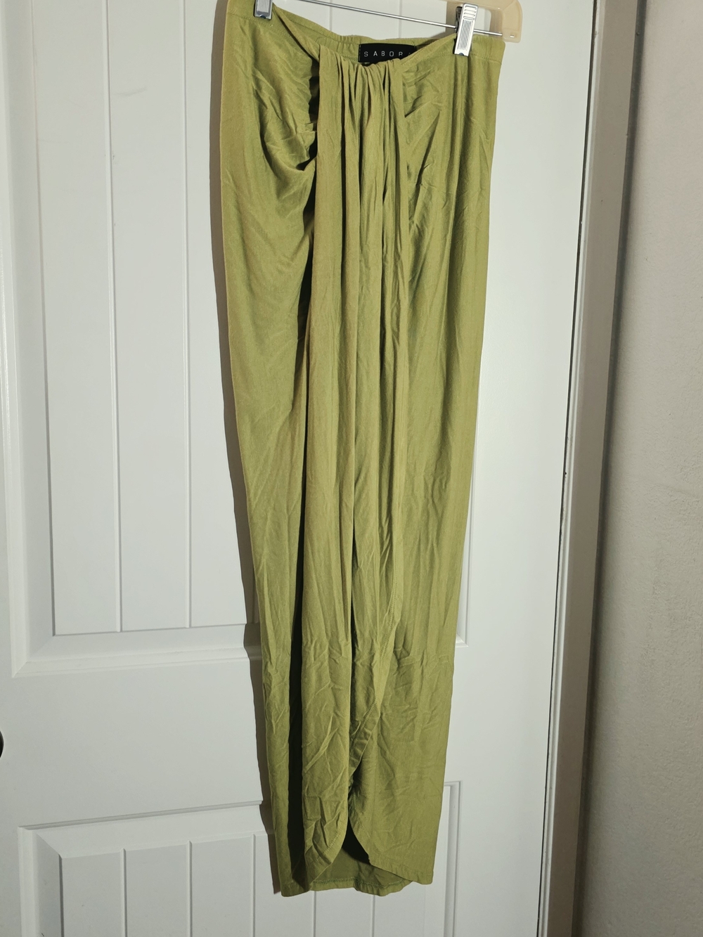 Sabora Olive-Tone Maxi Skirt